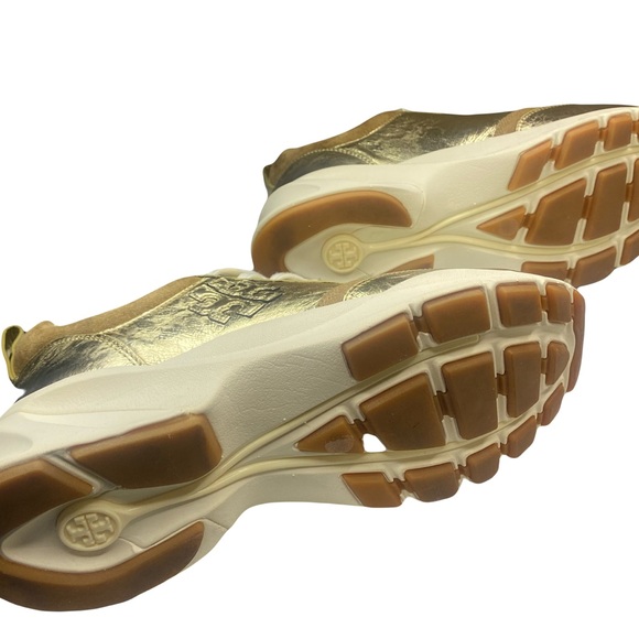 Tory Burch Gold Women's Sneakers - Picture 6 of 9